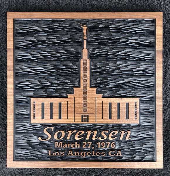 Beautiful LDS temple Art. 20 Different Temple and options to choose from. All pieces are made to order